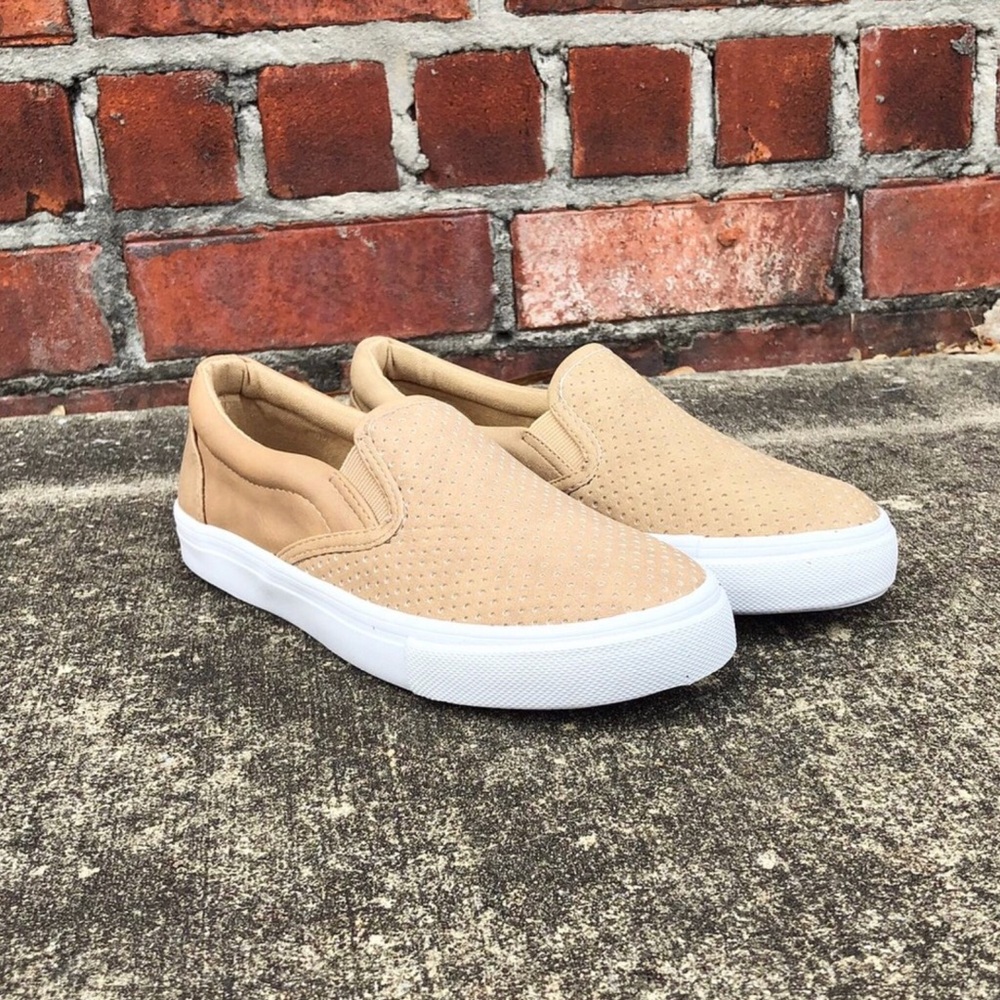 STILL INTERESTED RELISTED UNDER SHOES Perforated Slip-On Sneakers - Picture 3 of 10